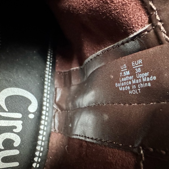 Circus Sam Edelman Holt Bootie 7.5 Brown Suede Studded Western Ankle Boot, NWOT - Picture 15 of 16